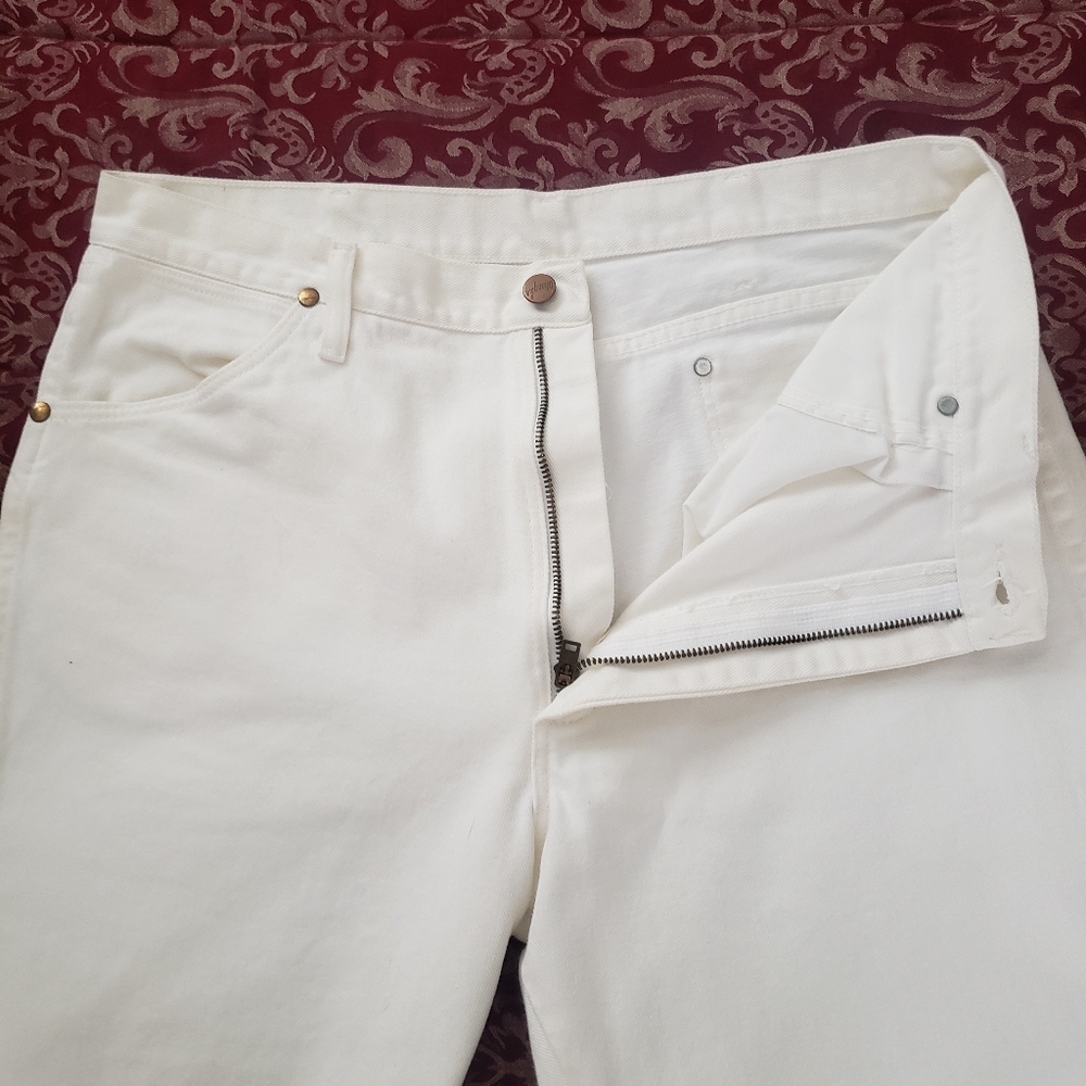 White Denim Jeans - Picture 6 of 7